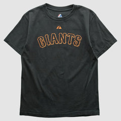 Black San Francisco Giants Majestic 2009 T-shirt