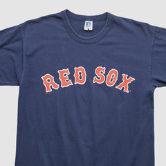 Navy Boston Red Sox Russell 2000s T-shirt