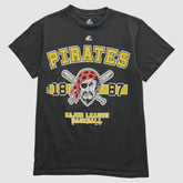 Black Pittsburgh Pirates Majestic 2000s T-shirt