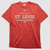 Red St. Louis Cardinals Majestic 2000s T-shirt