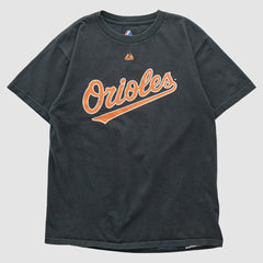 Black Baltimore Orioles Majestic 2000s T-shirt