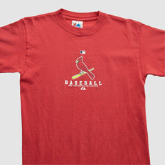 Red St. Louis Cardinals Majestic 2008 T-shirt