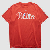 Red Philadelphia Phillies Majestic 2010s T-shirt