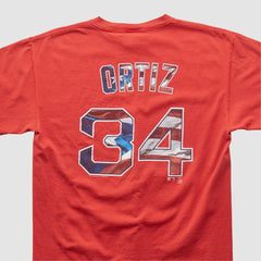 Red Boston Red Sox Lee Apparel 2000s T-shirt