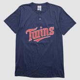 Navy Minnesota Twins Majestic 2000s T-shirt