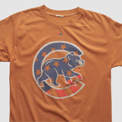 Orange Chicago Cubs Majestic 2000s T-shirt