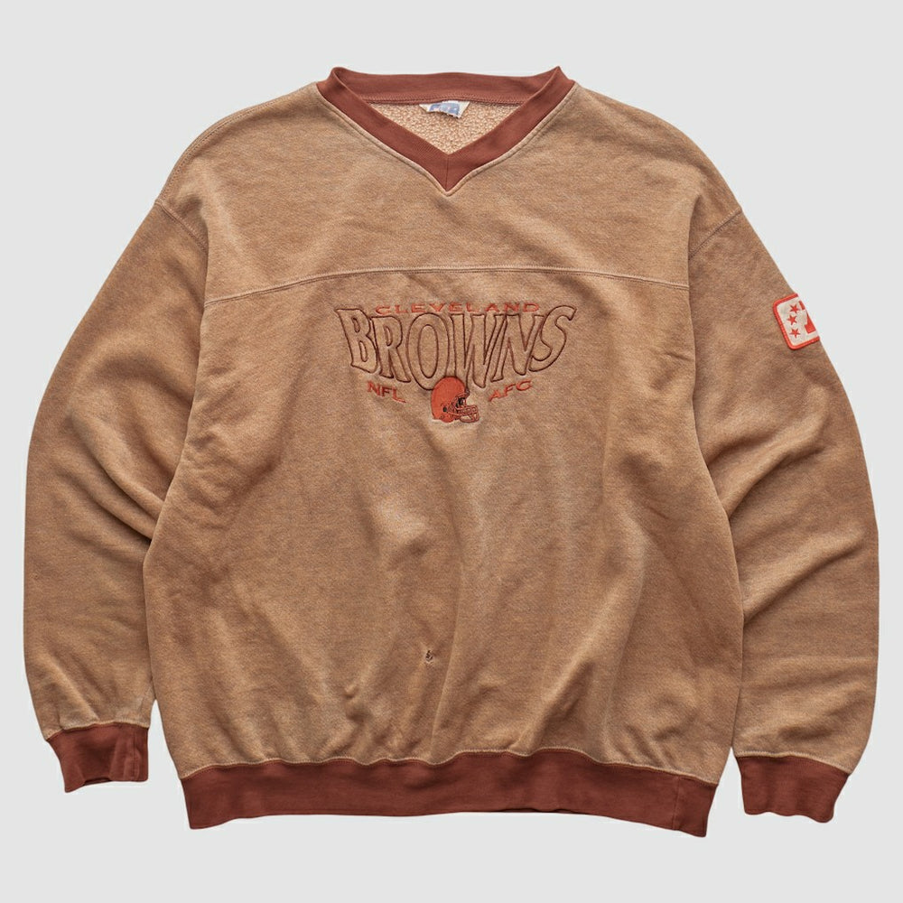 CRABLE SPORTSWEAR 90s Pullover Sweatshirt - Cleveland Browns Pullover