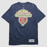 Navy St. Louis Cardinals Majestic 2011 T-shirt