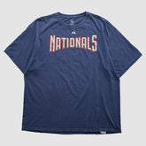 Navy Washington Nationals Majestic 2010s T-shirt