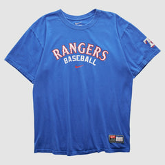 Blue Texas Rangers Nike 2000s T-shirt