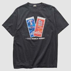 Black MLB World Series Alstyle 2011 T-shirt