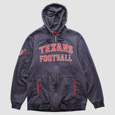 Reebok 2010s Hooded Full Zip Sweatshirt - Houston Texans Sweatshirts