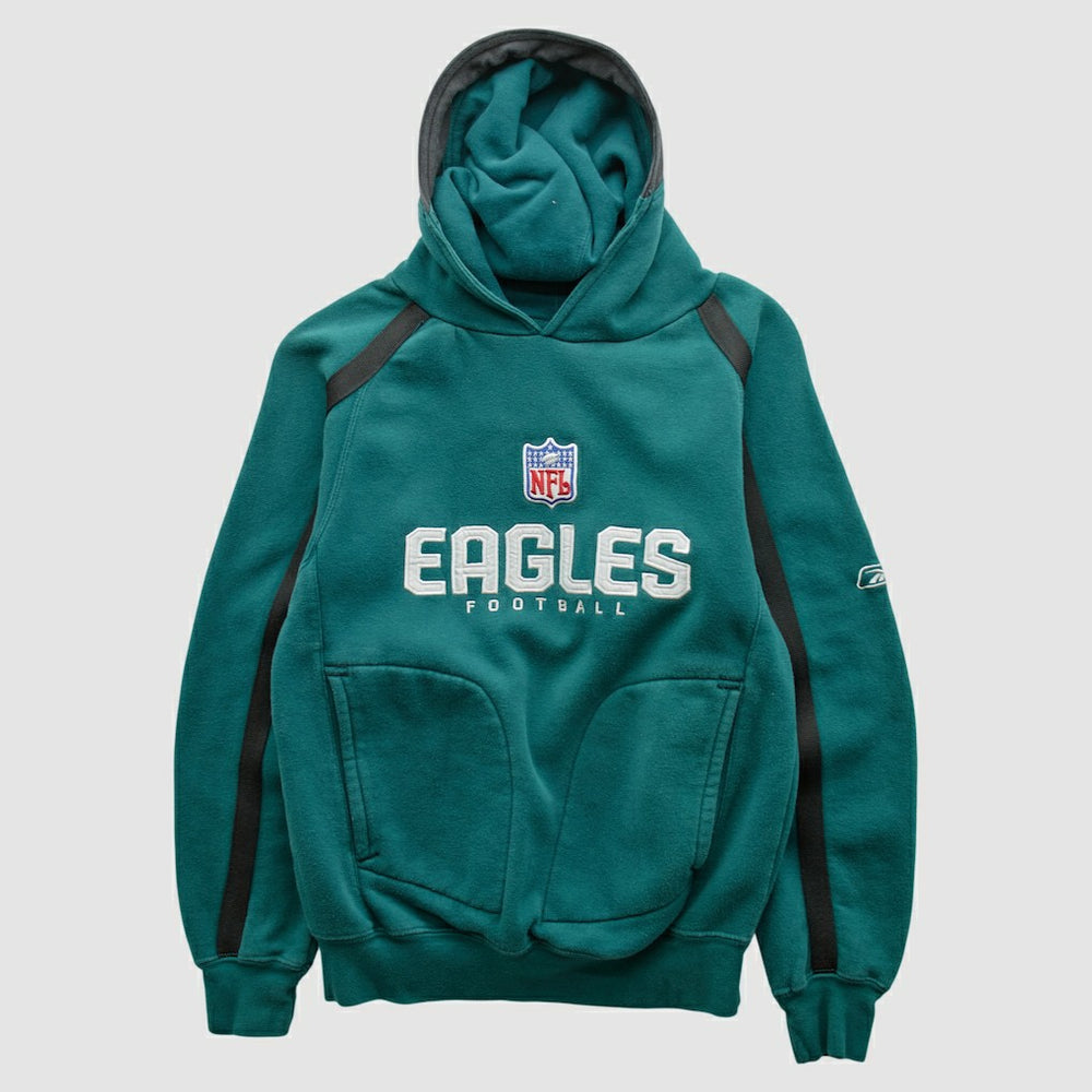 Reebok 2000s Hooded Pullover Sweatshirt - Philadelphia Eagles Pullover