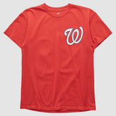 Red Washington Nationals Majestic 2000s T-shirt