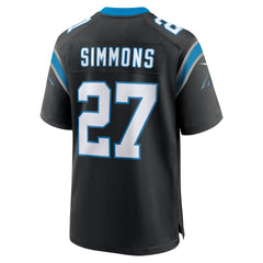 Isaiah Simmons Team Game Jersey - Carolina Panthers Jerseys