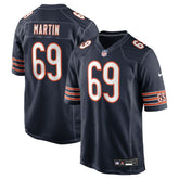 Jeremiah Martin Team Game Jersey - Chicago Bears Jerseys