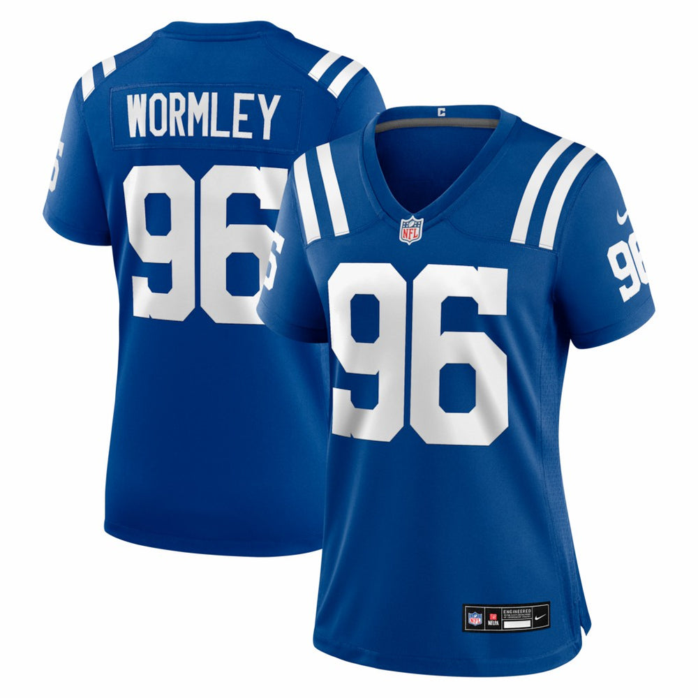 Chris Wormley Women's Team Game Jersey - Indianapolis Colts Jerseys