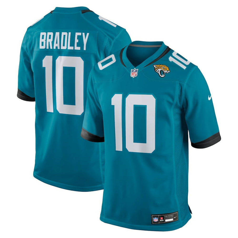 Carter Bradley Team Game Jersey - Jacksonville Jaguars Jerseys