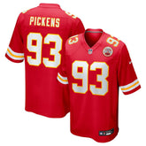 Zacch Pickens Team Game Jersey - Kansas City Chiefs Jerseys