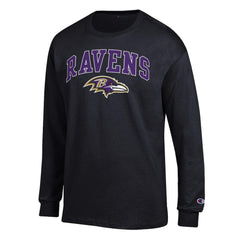 Arch Over Logo Long Sleeve T-Shirt - Baltimore Ravens T-shirts