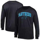 Arch Over Logo Long Sleeve T-Shirt - Carolina Panthers T-shirts