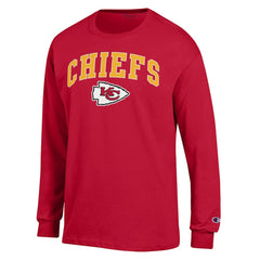 Arch Over Logo Long Sleeve T-Shirt - Kansas City Chiefs T-shirts