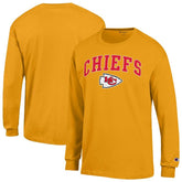 Arch Over Logo Long Sleeve T-Shirt - Kansas City Chiefs T-shirts