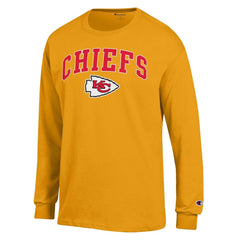 Arch Over Logo Long Sleeve T-Shirt - Kansas City Chiefs T-shirts