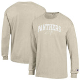 White Ink Jersey Long Sleeve T-Shirt - Carolina Panthers T-shirts