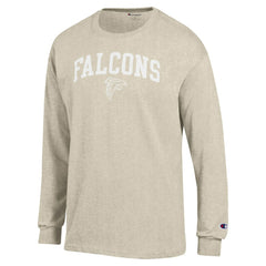 White Ink Jersey Long Sleeve T-Shirt - Atlanta Falcons T-shirts