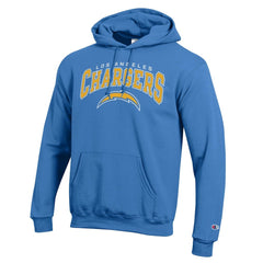 Powerblend Arch over Logo Hoodie - Los Angeles Chargers Hoodies