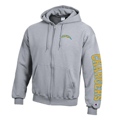 Powerblend Fleece Full-Zip Hoodie - Los Angeles Chargers Hoodies