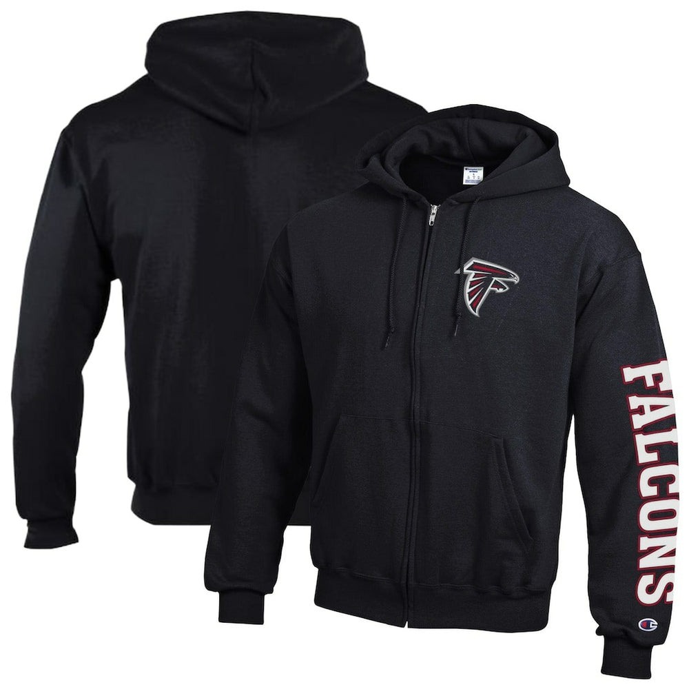 Powerblend Fleece Full-Zip Hoodie - Atlanta Falcons Hoodies