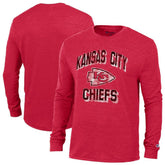 Ultimate Tri-Blend Long Sleeve T-Shirt - Kansas City Chiefs T-shirts
