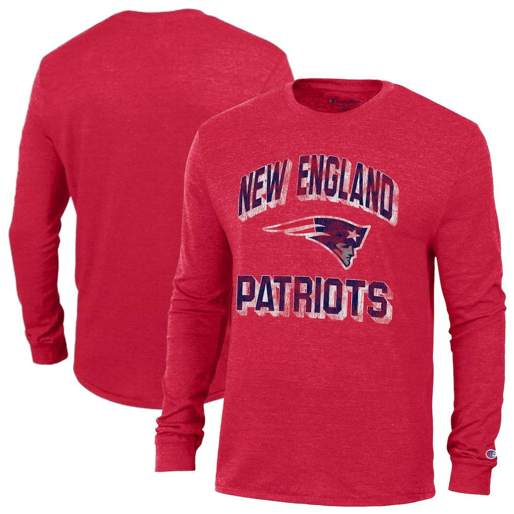 Ultimate Tri-Blend Long Sleeve T-Shirt - New England Patriots T-shirts