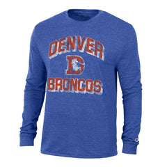 Ultimate Tri-Blend Long Sleeve T-Shirt - Denver Broncos T-shirts