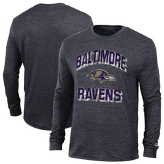 Ultimate Tri-Blend Long Sleeve T-Shirt - Baltimore Ravens T-shirts