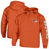 Packable Windbreaker Half-Zip Jacket - Cleveland Browns Jackets