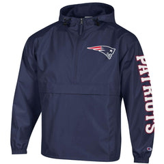 Packable Windbreaker Half-Zip Jacket - New England Patriots Jackets