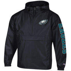Packable Windbreaker Half-Zip Jacket - Philadelphia Eagles Jackets