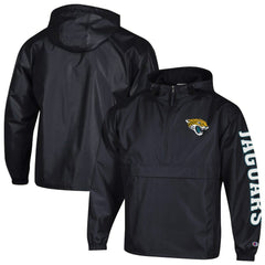 Packable Windbreaker Half-Zip Jacket - Jacksonville Jaguars Jackets
