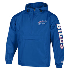 Packable Windbreaker Half-Zip Jacket - Buffalo Bills Jackets