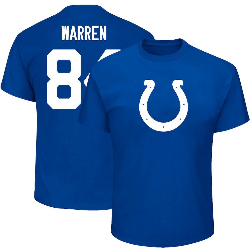 Tyler Warren Big & Tall Player Name & Number T-Shirt - Indianapolis Colts T-shirts