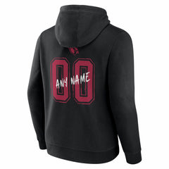 Hustle Personalized Name & Number Hoodie - Arizona Cardinals Hoodies