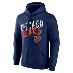 Hustle Personalized Name & Number Hoodie - Chicago Bears Hoodies