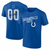 Hustle Personalized Name & Number T-Shirt - Indianapolis Colts T-shirts