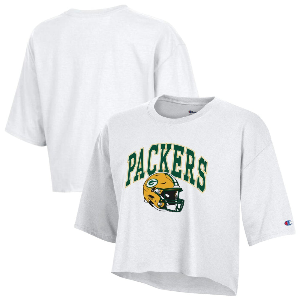 Women's Boyfriend Cropped T-Shirt - Green Bay Packers T-shirts