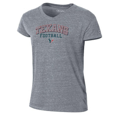 Women's Triumph Tri-Blend V-Neck T-Shirt - Houston Texans T-shirts