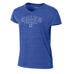 Women's Triumph Tri-Blend V-Neck T-Shirt - Indianapolis Colts T-shirts