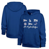 Royal Los Angeles Dodgers '47 Women's Bow & Banners Naomi Hoodie